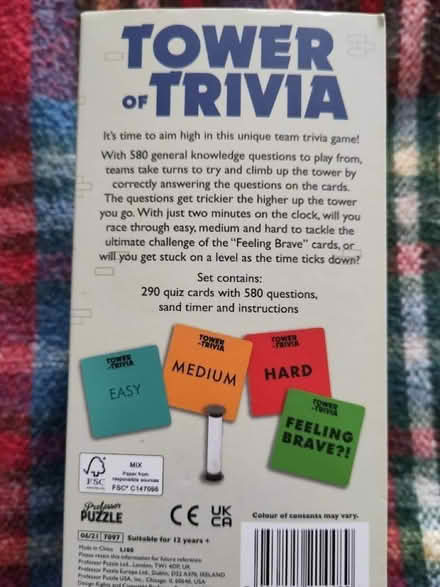 Photo of free Trivia game (Northern Moor M23) #3