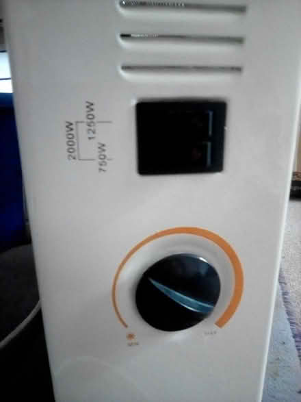 Photo of free Portable electric heater, repair or spares (Chirk Bank LL14) #2