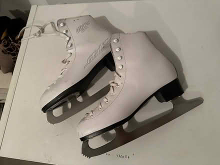 Photo of free Women’s figure ice skates size 8 (Lakeview) #1