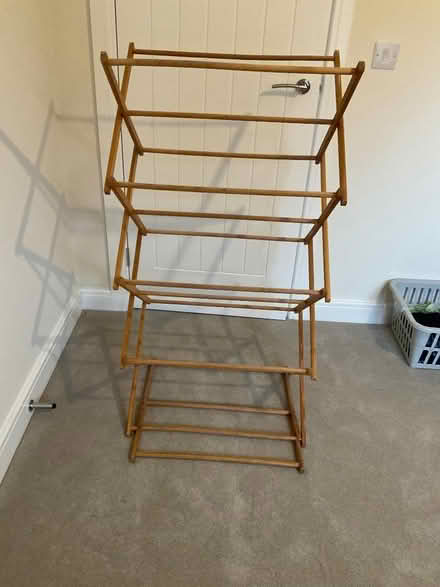 Photo of free Wooden clothes airer (Dunston S41) #1