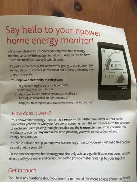 Photo of free Energy monitor (Cranleigh GU6) #2