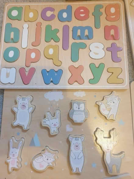 Photo of free Wooden puzzles for toddlers (Thamesmead SE28) #2