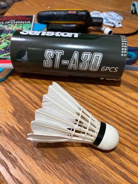 Photo of free 3 shuttlecocks for badminton (North Berkeley) #1