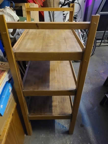 Photo of free Wooden shelf unit (Curbridge OX29) #2