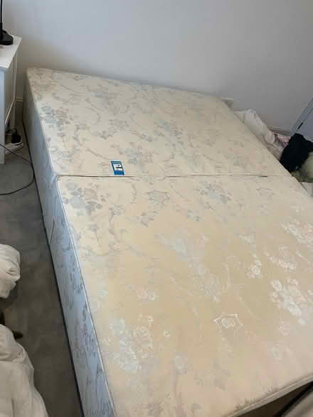 Photo of free King size divan base (not mattress) with drawers (Hampton Hill TW12) #2