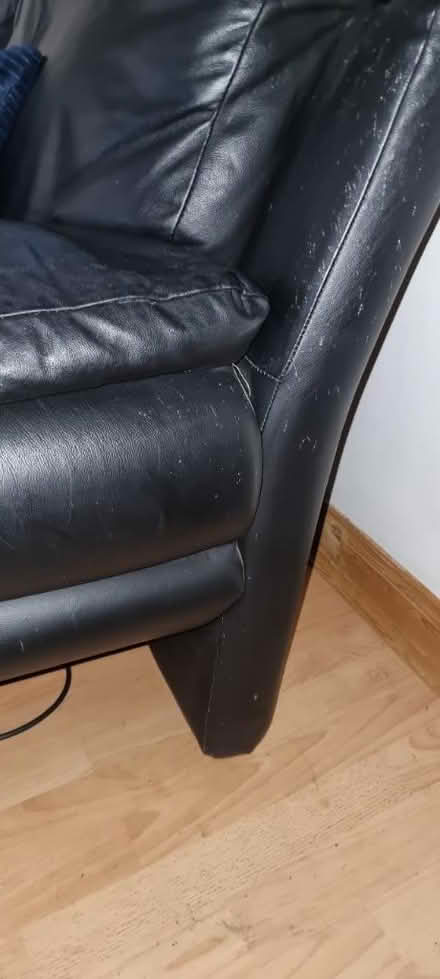 Photo of free 2 seater leather sofa (Tilehurst RG30) #2