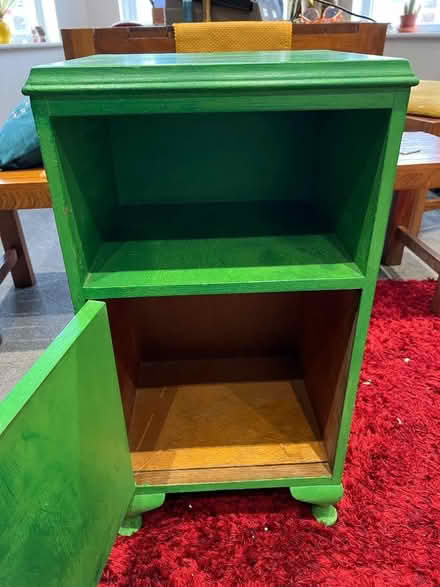Photo of free Green bedside cabinet (St Annes BS4) #2