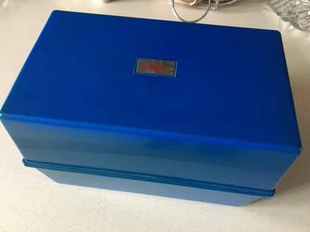 Photo of free Card index box with cards and dividers (Horsford NR10) #2