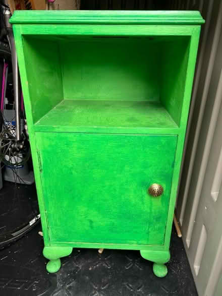Photo of free Green bedside cabinet (St Annes BS4) #1