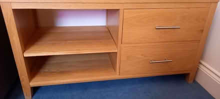 Photo of free Light oak media cupboard (Heswall CH60) #1