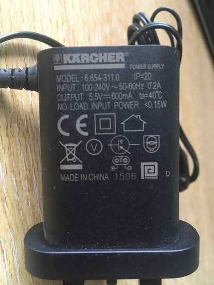 Photo of free Kärcher charger for window vacs, etc. (Spacey Houses HG3) #2