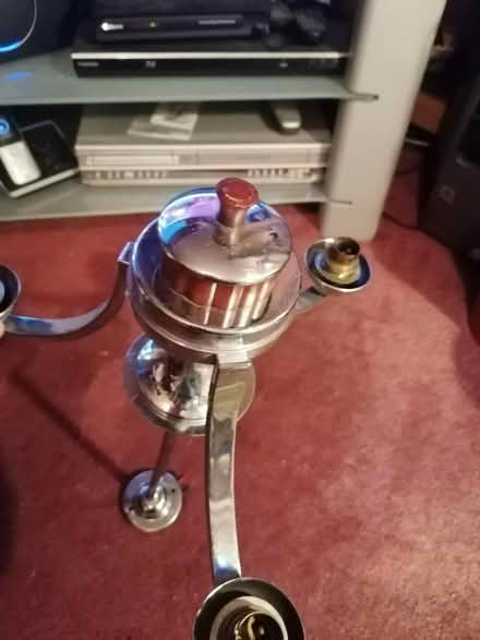 Photo of free 1960/70small candalabra - silver and backerlite (Starbeck HG1) #4