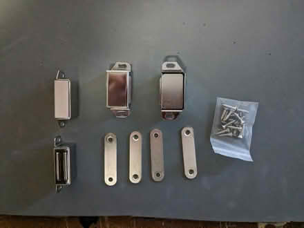 Photo of free Four Magnetic Cabinet Door Catches (near Rt 9 Stop and Shop) #2