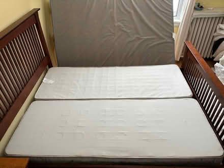 Photo of free Queen box spring (Davenport & Ossington) #1