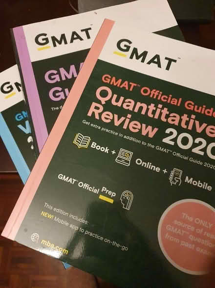 Photo of free GMAT prep set (Bexhill) #1