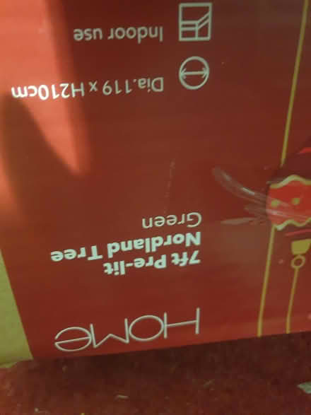 Photo of free Pre lit Xmas tree 7ft (Malvern WR14) #2