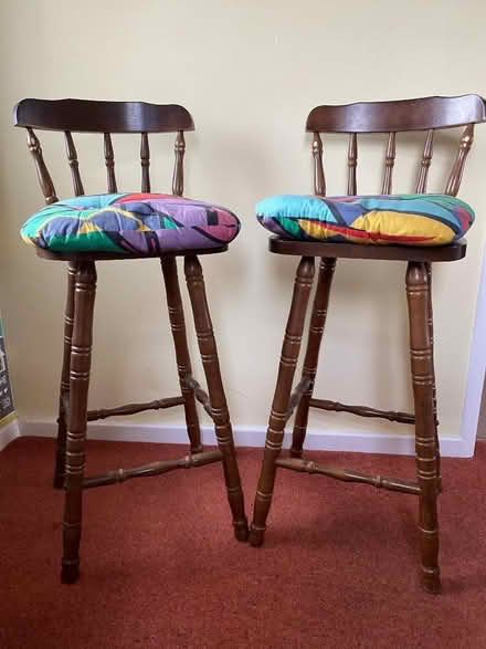 Photo of free Pair of Bar Chairs (Stourport on Severn DY13) #1