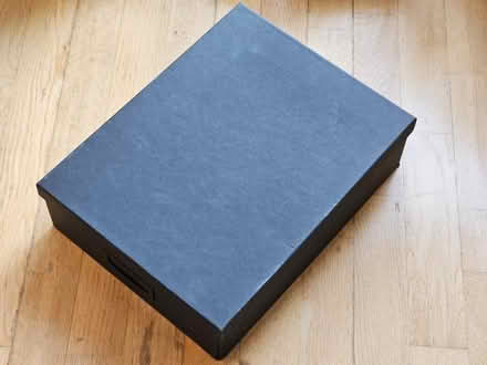 Photo of free Cardboard storage box / organiser (Strand East E15) #3