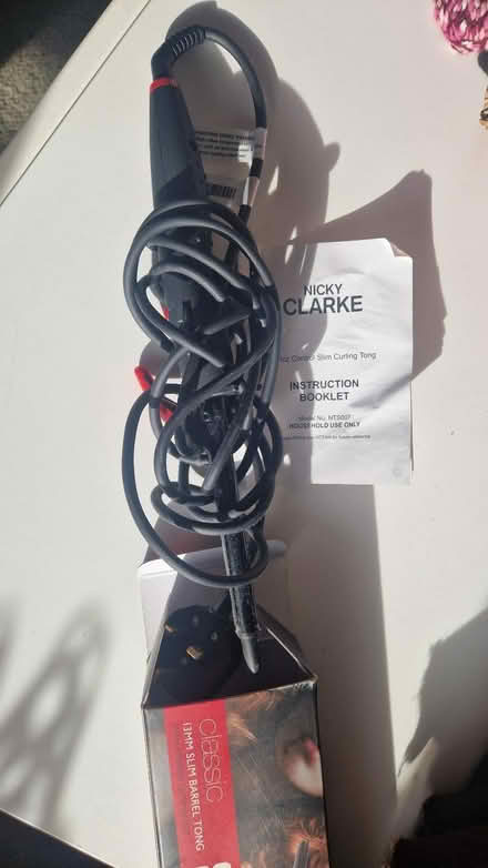 Photo of free Nicky Clarke curling tongs (Merry Hill WD23) #1