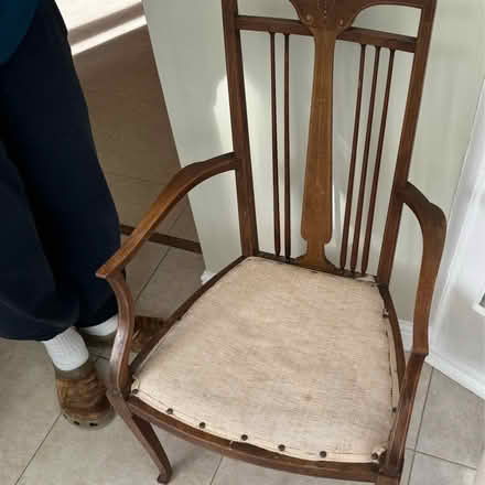 Photo of free Padded chair (Ealing, Cleveland Park, W13) #1