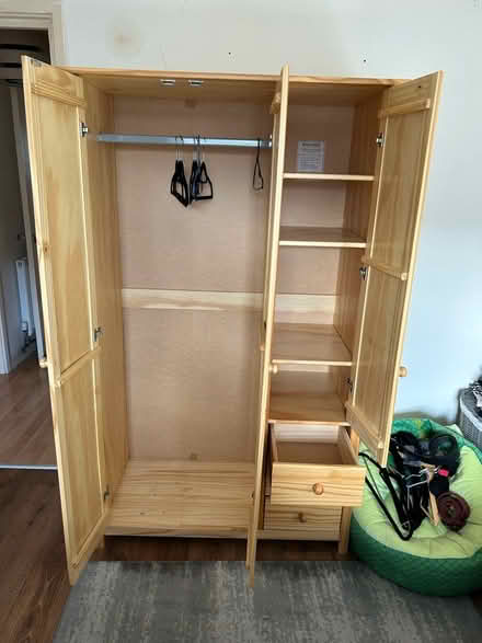 Photo of free Wooden Wardrobe (N19) #2