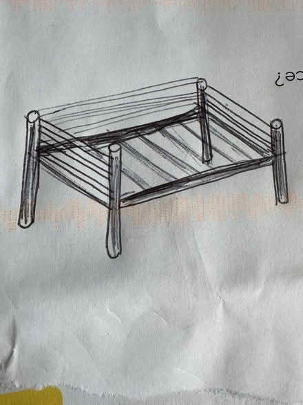 Photo of free Metal silver-gray SINGLE bed daybed (Shoreham BN43) #2