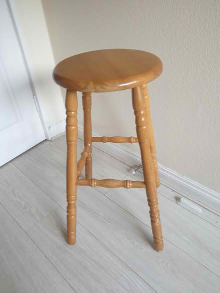 Photo of free Wooden Stool (Dublin 16) #1