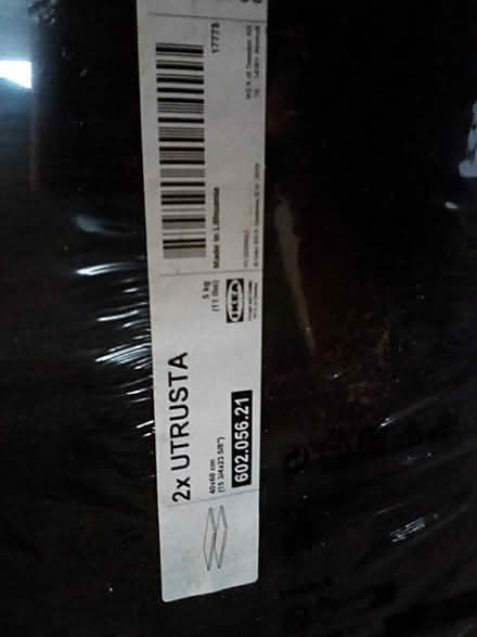 Photo of free Two IKEA Utrusta shelves (NW10) #2
