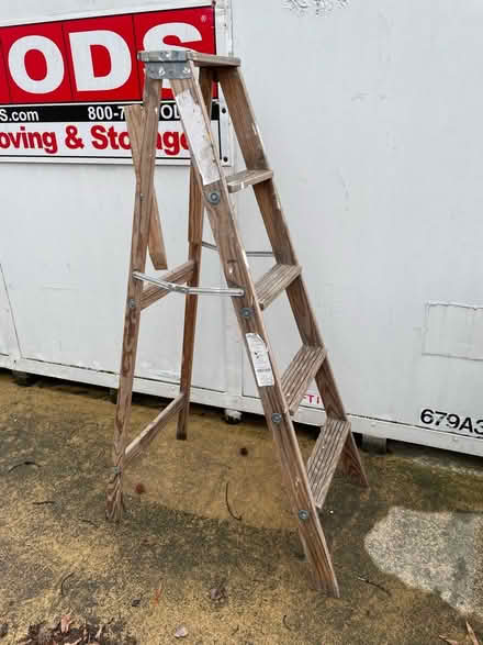 Photo of free Wooden Ladder (NE Washington DC) #2