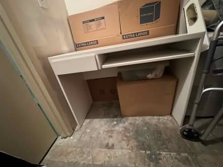 Photo of free Solid wood desk (Uptown Oakland) #2