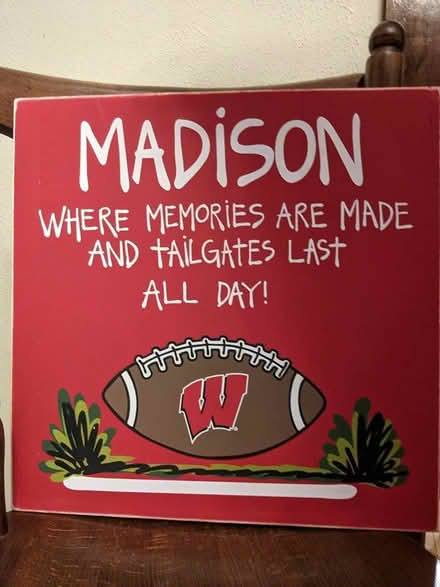 Photo of free Madison wood sign (Madison West of Downtown) #1