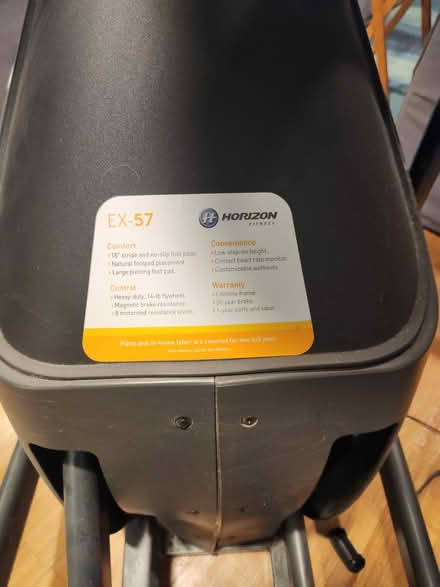 Photo of free Horizon EX-57 Elliptical (West Concord MA) #1