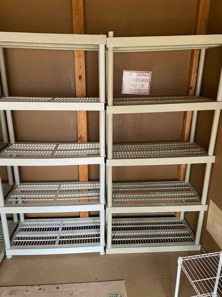 Photo of free 4 Storage Shelves (NE Washington DC) #1