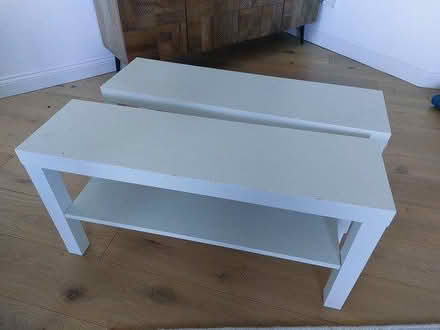 Photo of free 2 x white shelves (N4 close to Clissold Park) #3