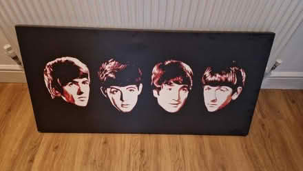 Photo of free Beatles picture on canvas (Merry Hill WD23) #1