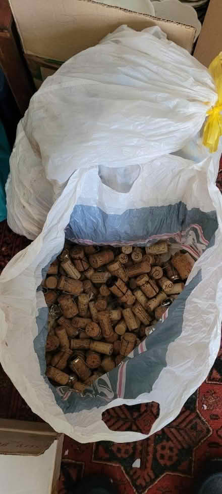 Photo of free Bags of used wine corks (Ellistown LE67) #1