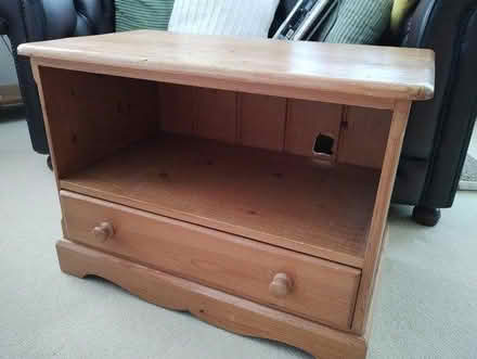 Photo of free Pine TV stand (Pembrey SA16) #4