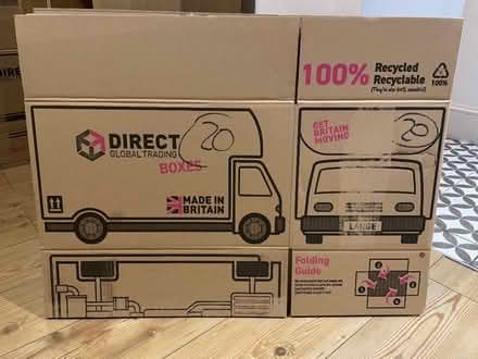 Photo of free Cardboard moving boxes (Catford South SE6) #1