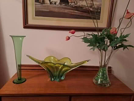 Photo of free Glass vases and bowl (Eastbourne BN21) #1