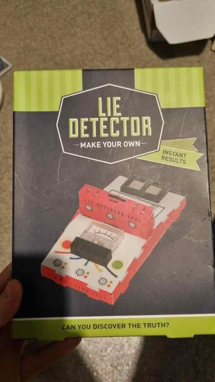 Photo of free Lie detector kit (Tolworth KT6) #1