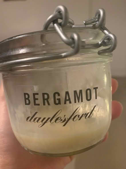 Photo of free Almost empty bergamot candle (Southwark SE5) #2