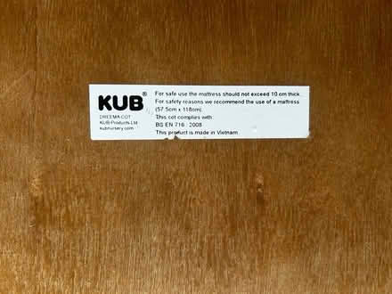 Photo of free Cot (HP22) #4