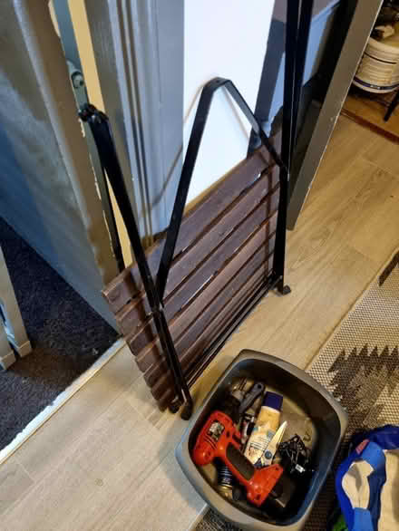 Photo of free Outdoor/indoor folding table. (Abbeyhill EH7) #1