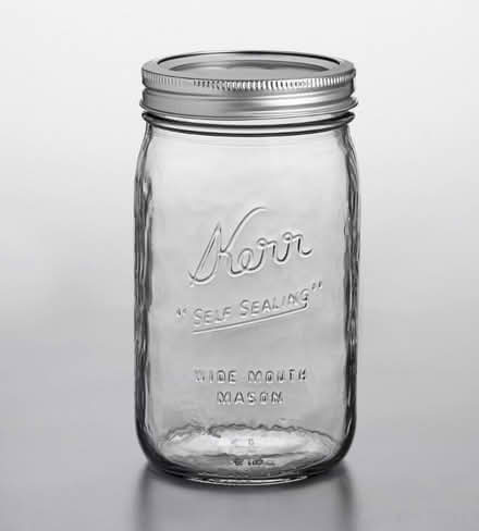 Photo of 2 Quart Size Glass Jars (Eldorado) #1