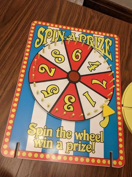 Photo of free Spinning Wheel Game (Madison West of Downtown) #2