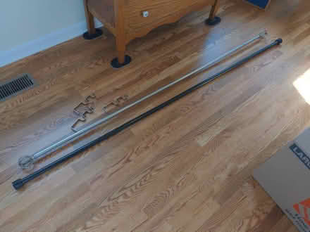 Photo of free Four curtains, two curtain rods (West Main Hill) #4