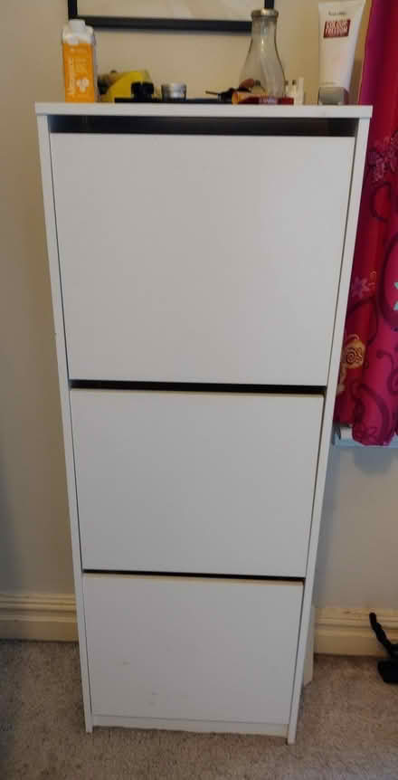 Photo of free White Ikea shoe storage (Timperley WA15) #2