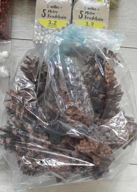 Photo of free Christmas craft items, beads, pines (Tamworth, Staffordshire.) #2