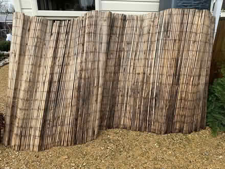 Photo of free 2 Bamboo Slat Fence/scree (Atworth) #1