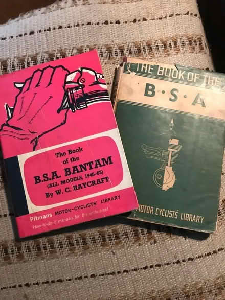 Photo of free Handbook for a BSA Bantam and another handbook (Bromham Road MK40) #1